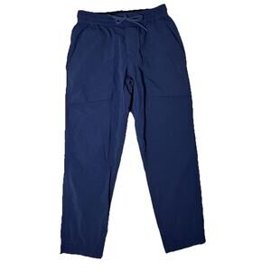 LULULEMON MENS Bowline Pant *Utilitech" Textured Navy sz M